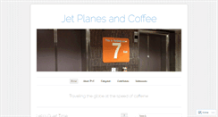 Desktop Screenshot of jetplanesandcoffee.com